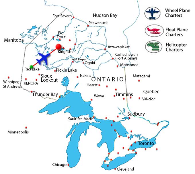 Webequie Helicopter Charter Flights